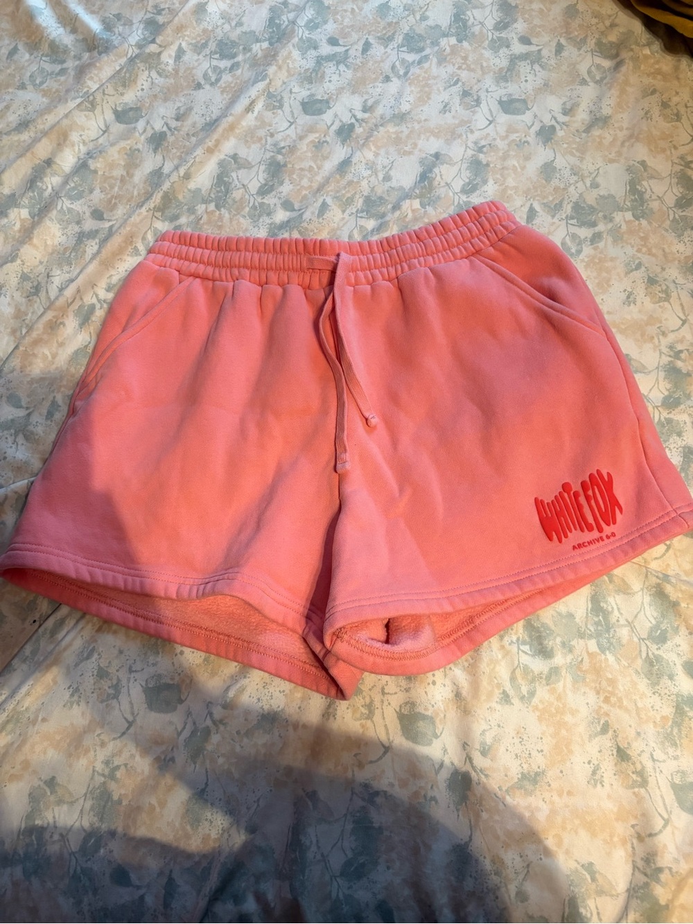 White fox shorts